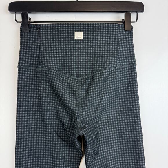 Vuori Womens Clean Elevation Leggings Black Gray Gingham - XS - Picture 4 of 8